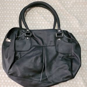 Simple black purse